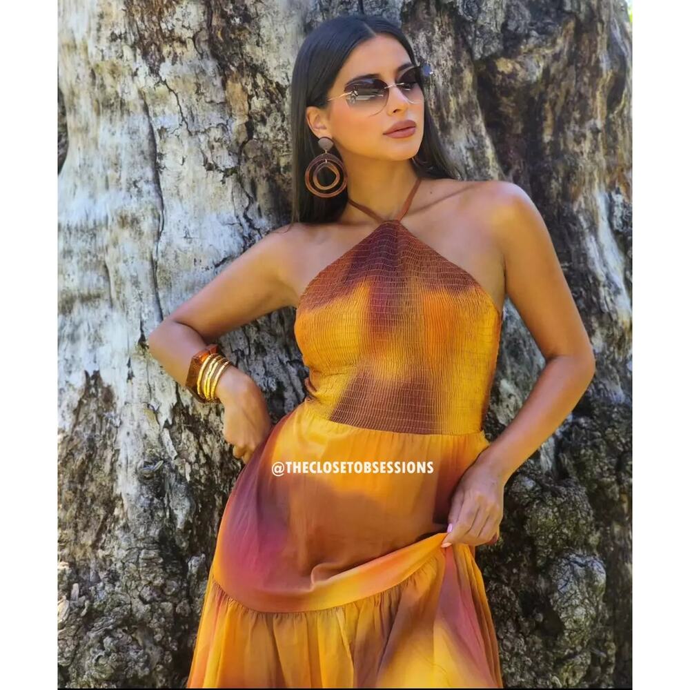 RARE!!! ZARA BLOGGER FAVE!!! Halter Maxi Dress NWT (Size M) - Picture 13 of 16